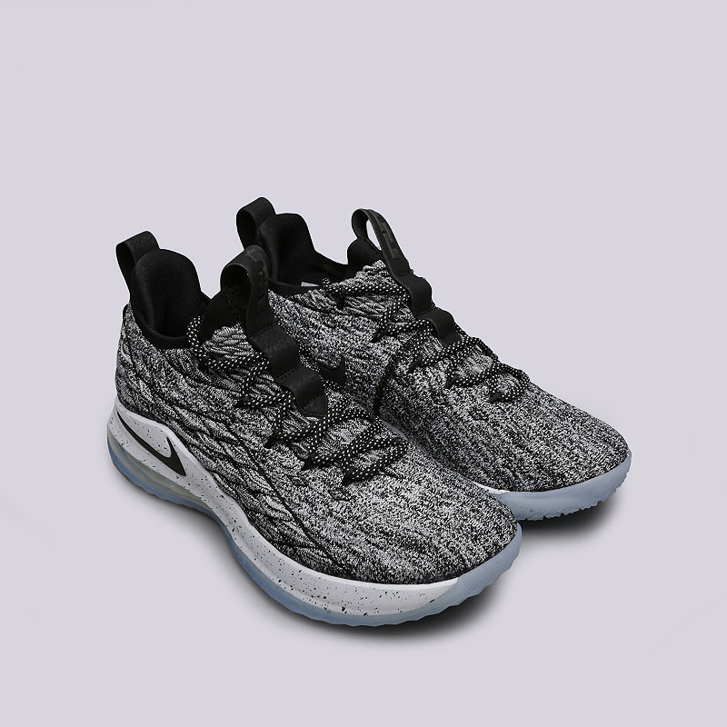 мужские черные баскетбольные кроссовки Nike Lebron XV Low AO1755-002 - цена, описание, фото 2